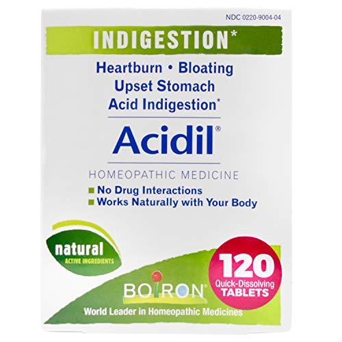 Boiron Acidil Indigestion Medicine for Heartburn and Acid ...